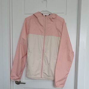 The North Face Pink and Cream Cyclone Jacket